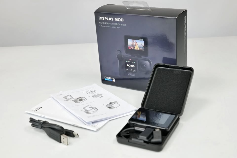 GoPro Display Mod para Hero9 Black / Hero8 Black.