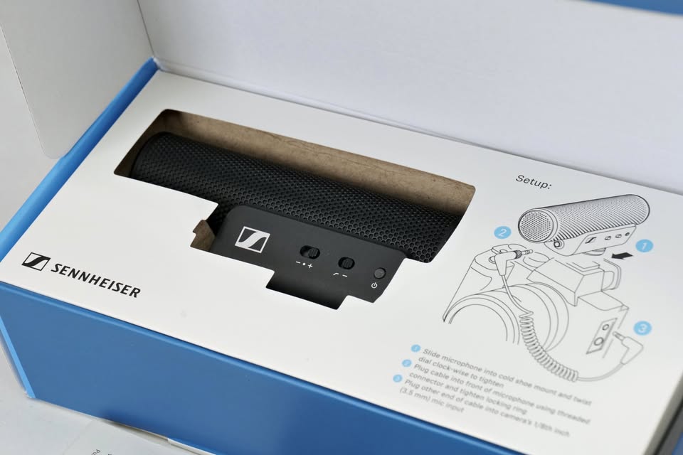 Micrófono Shotgun SENNHEISER MKE400 MKII.