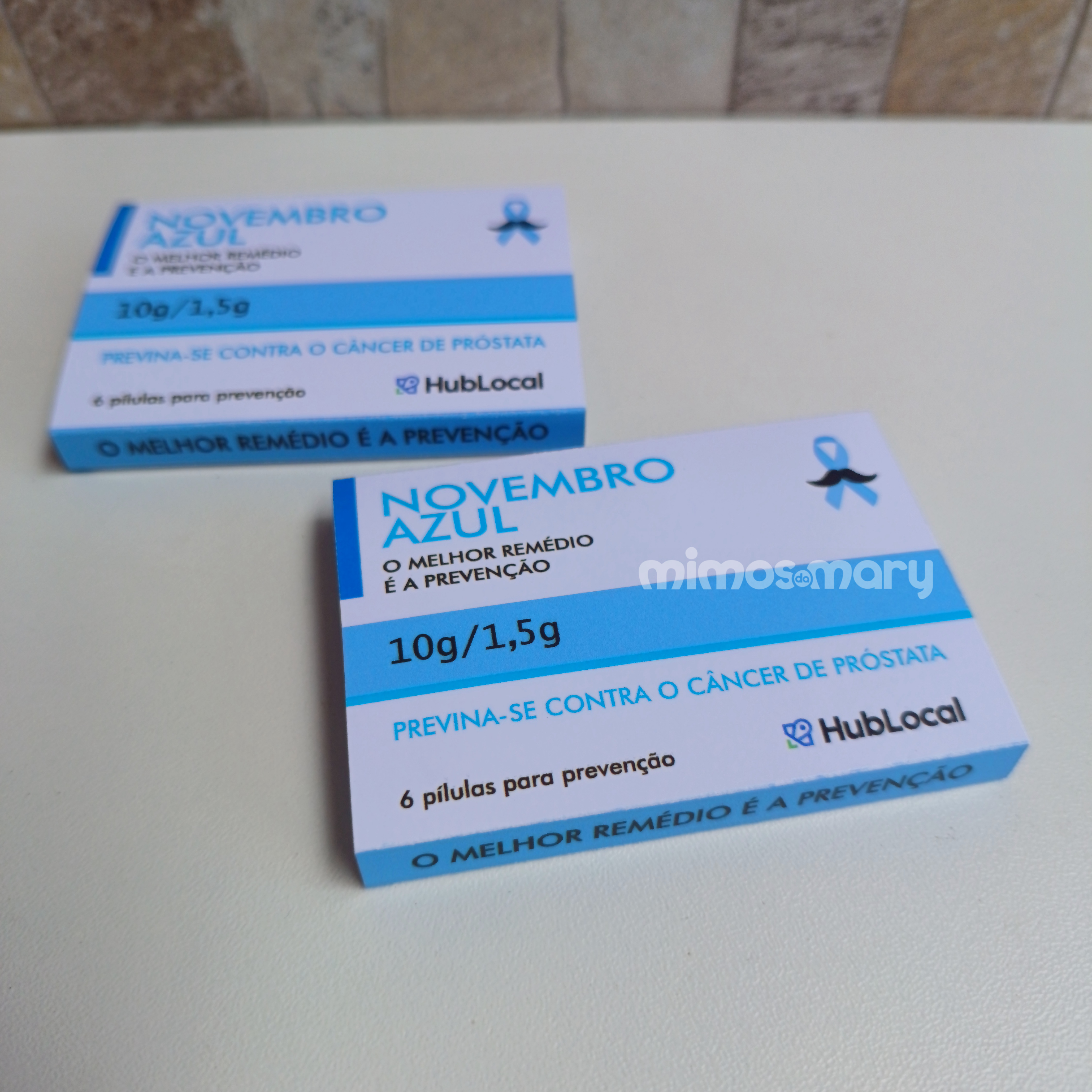 Caixeta com 6 Chicletes