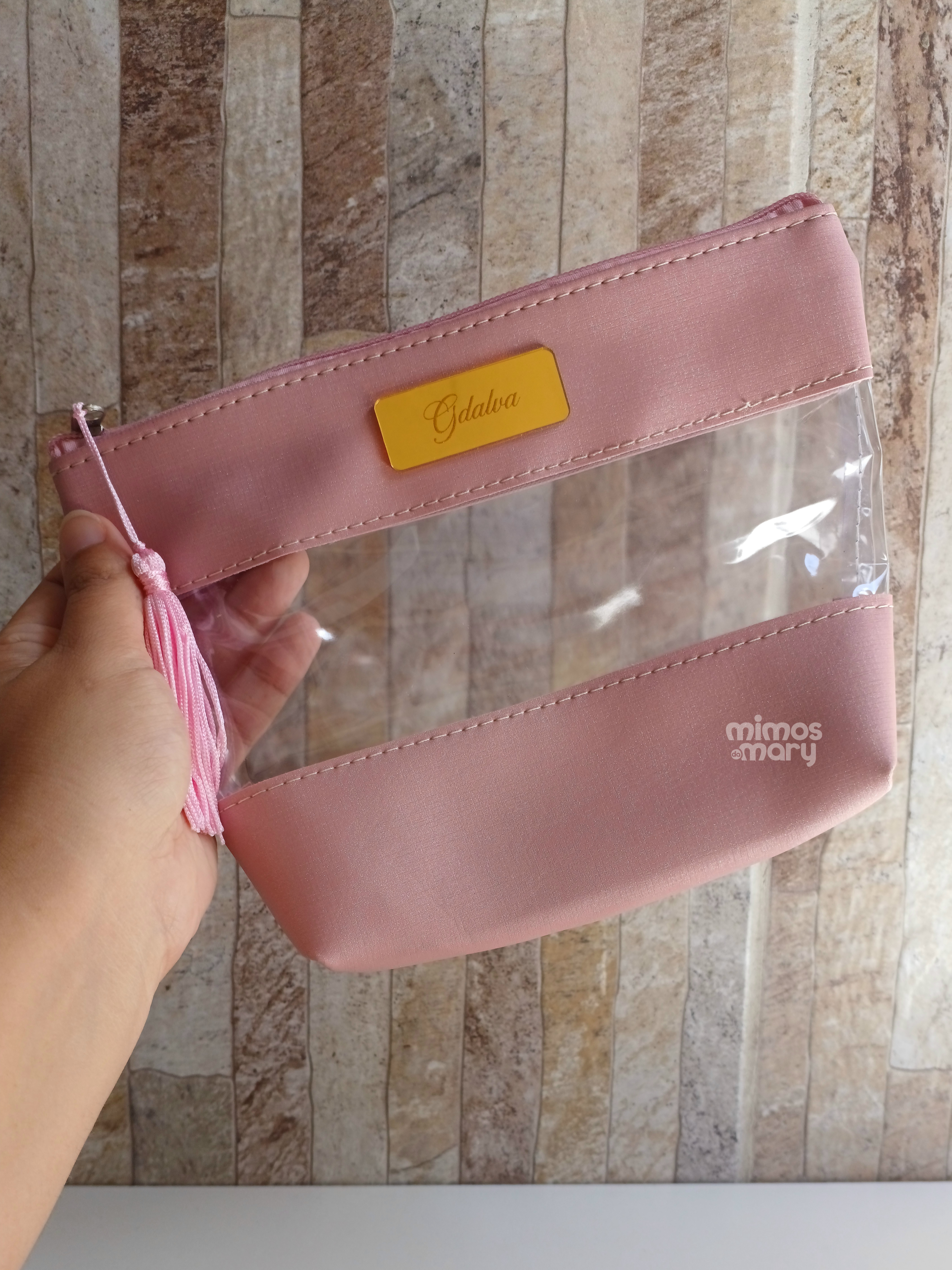 Necessaire Visor Transparente