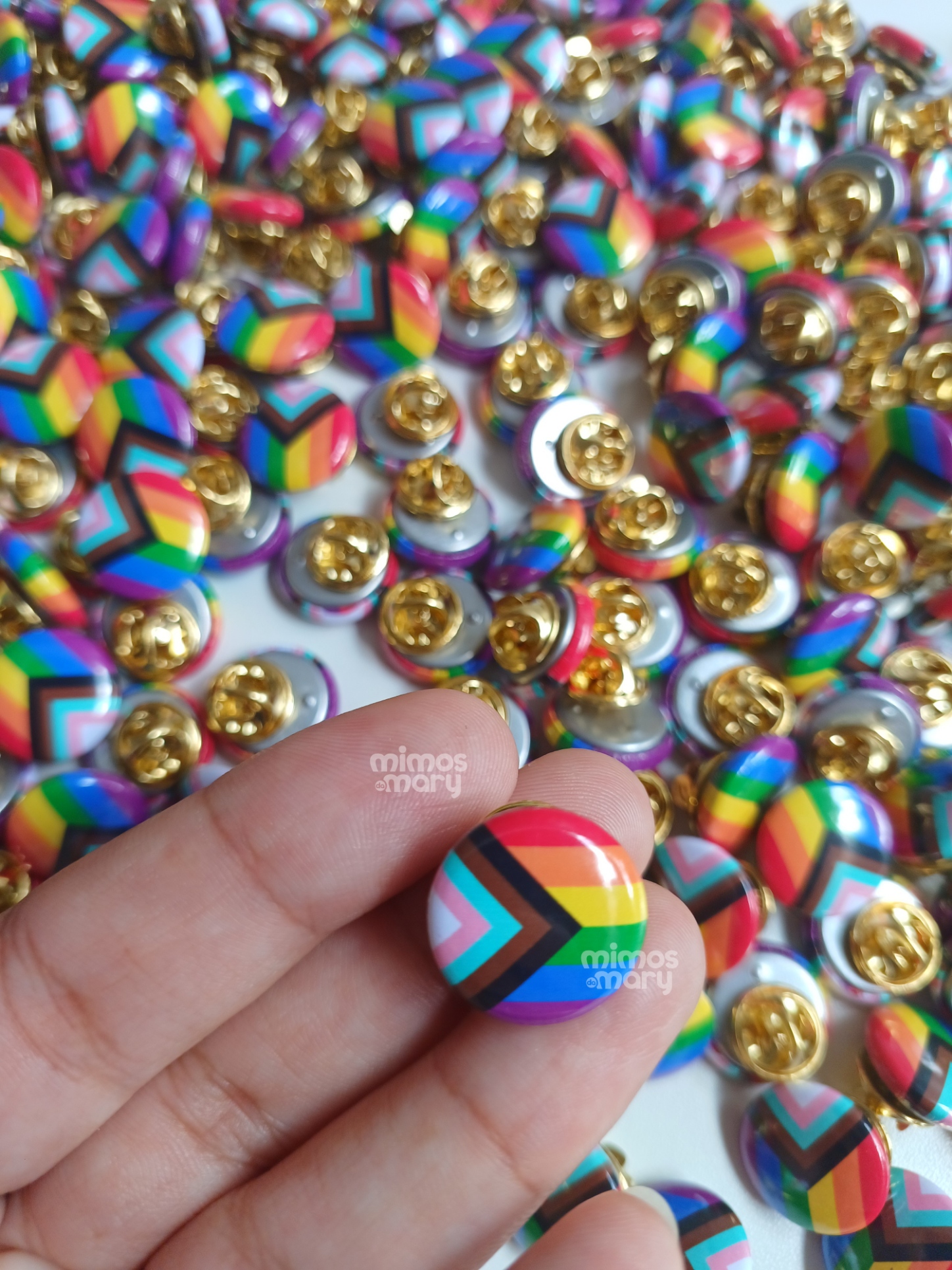 Pin Bandeira do Orgulho LGBTQIAPN+