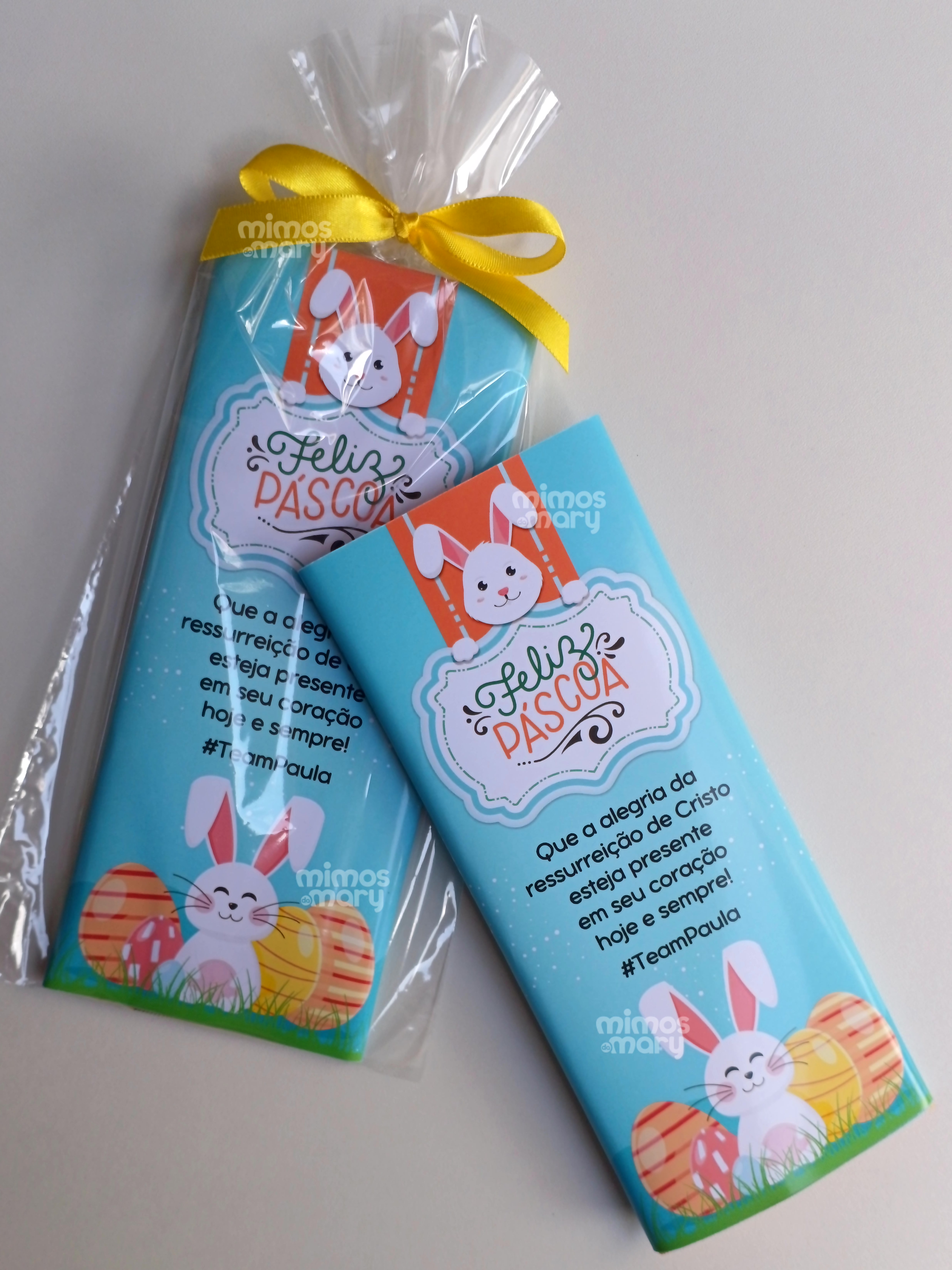 Barra de Chocolate Personalizada – Especial de Páscoa