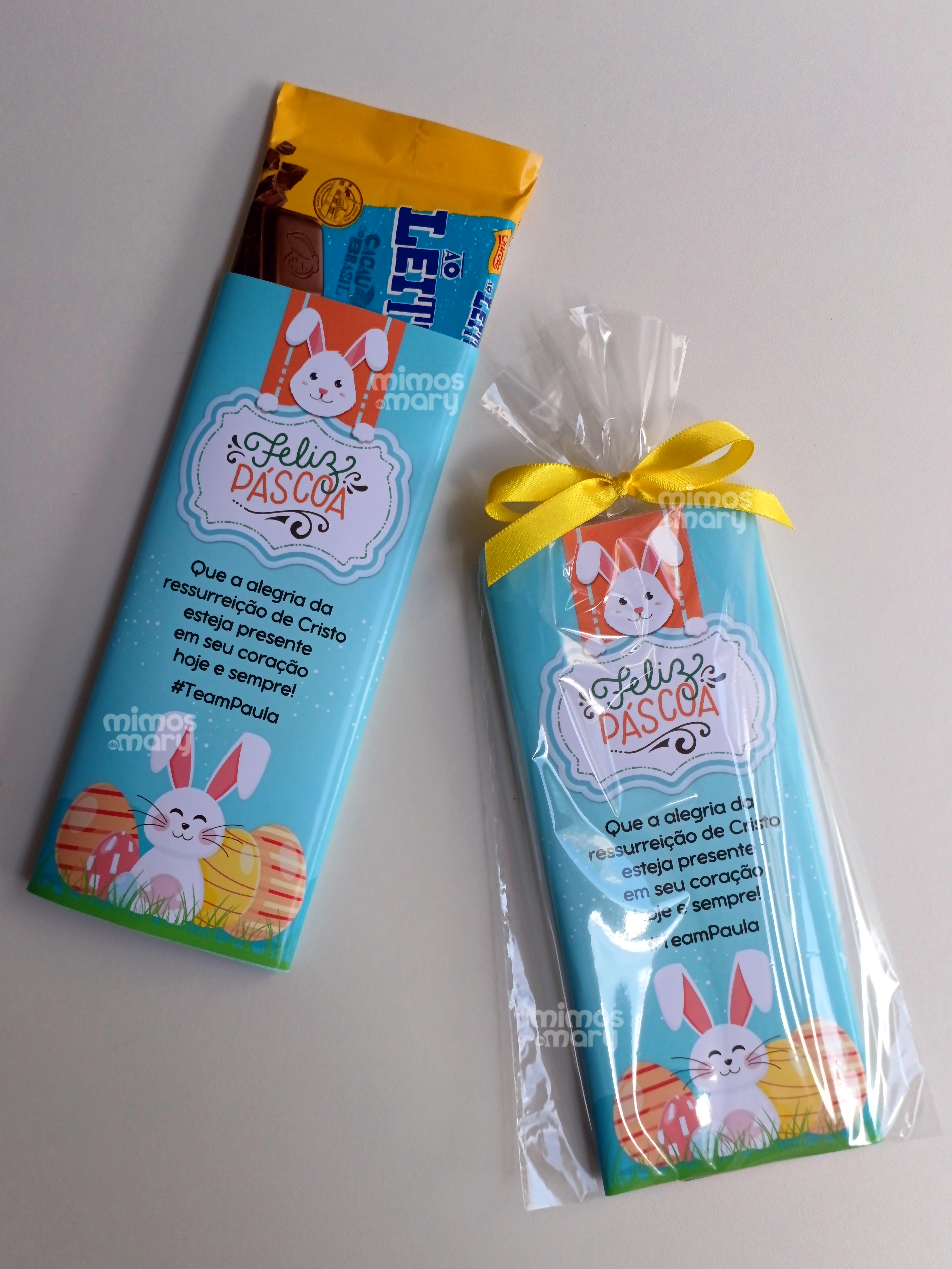 Barra de Chocolate Personalizada – Especial de Páscoa