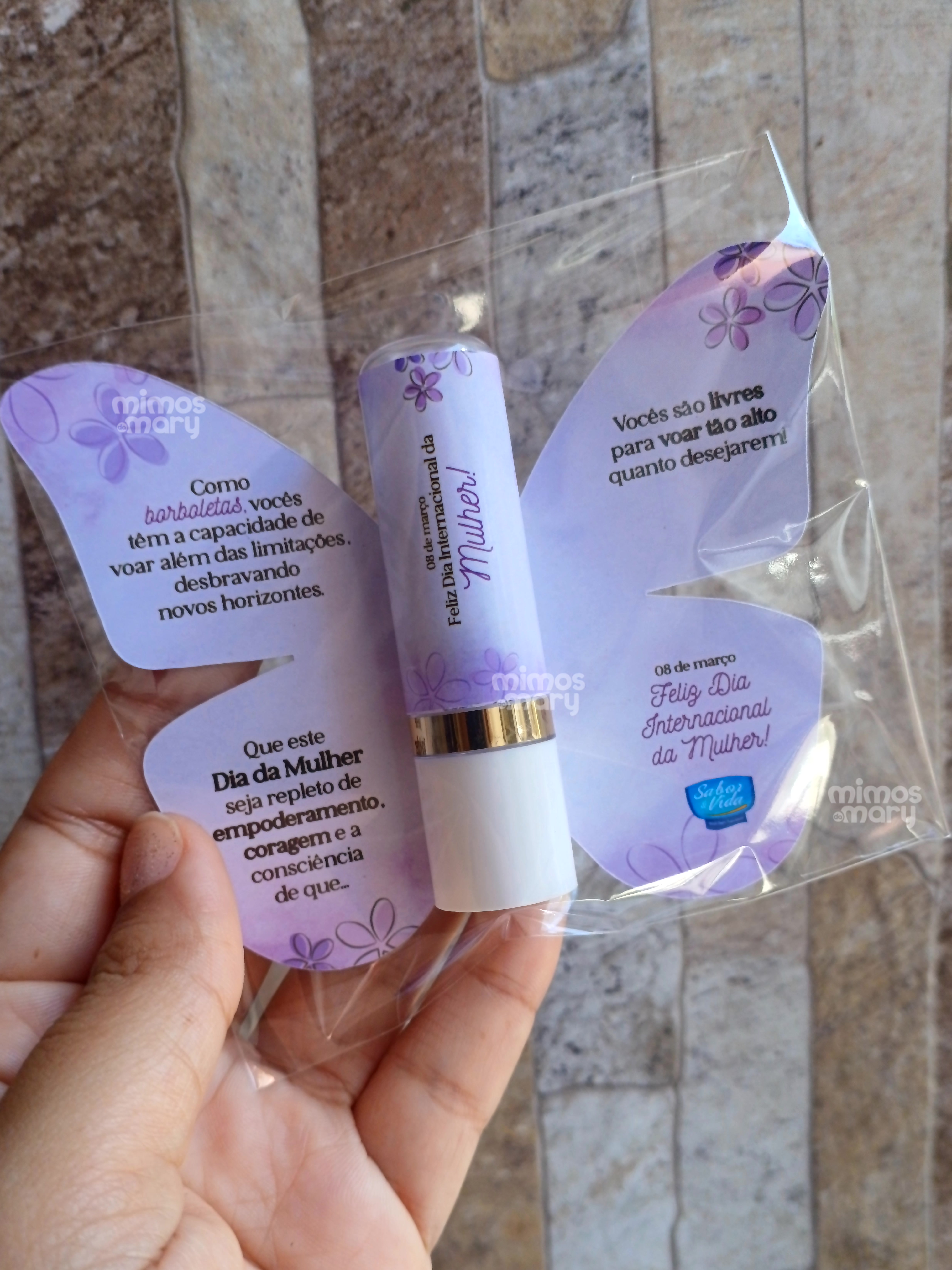 Batom de Cacau - Edição Especial Dia da Mulher