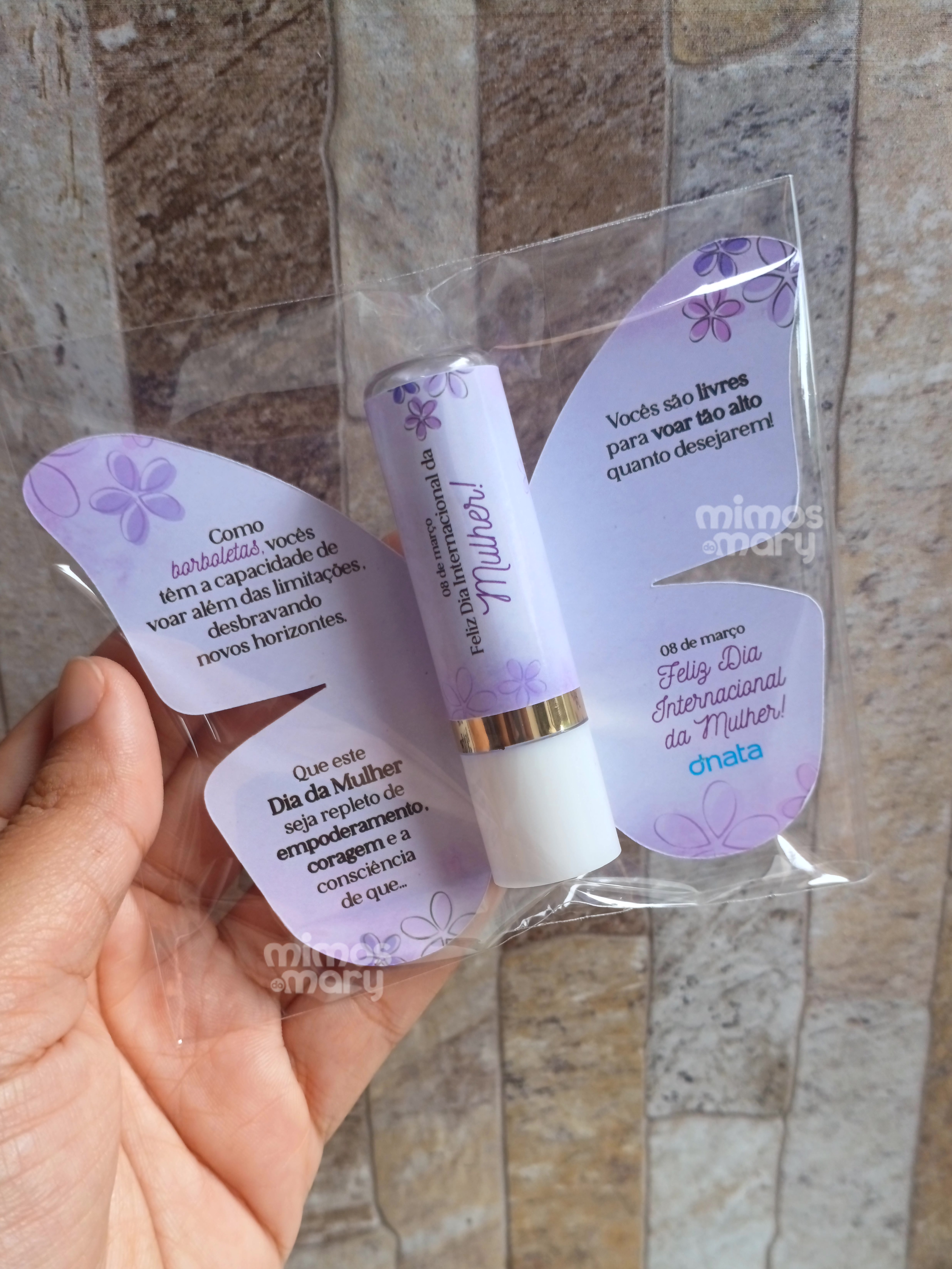 Batom de Cacau - Edição Especial Dia da Mulher