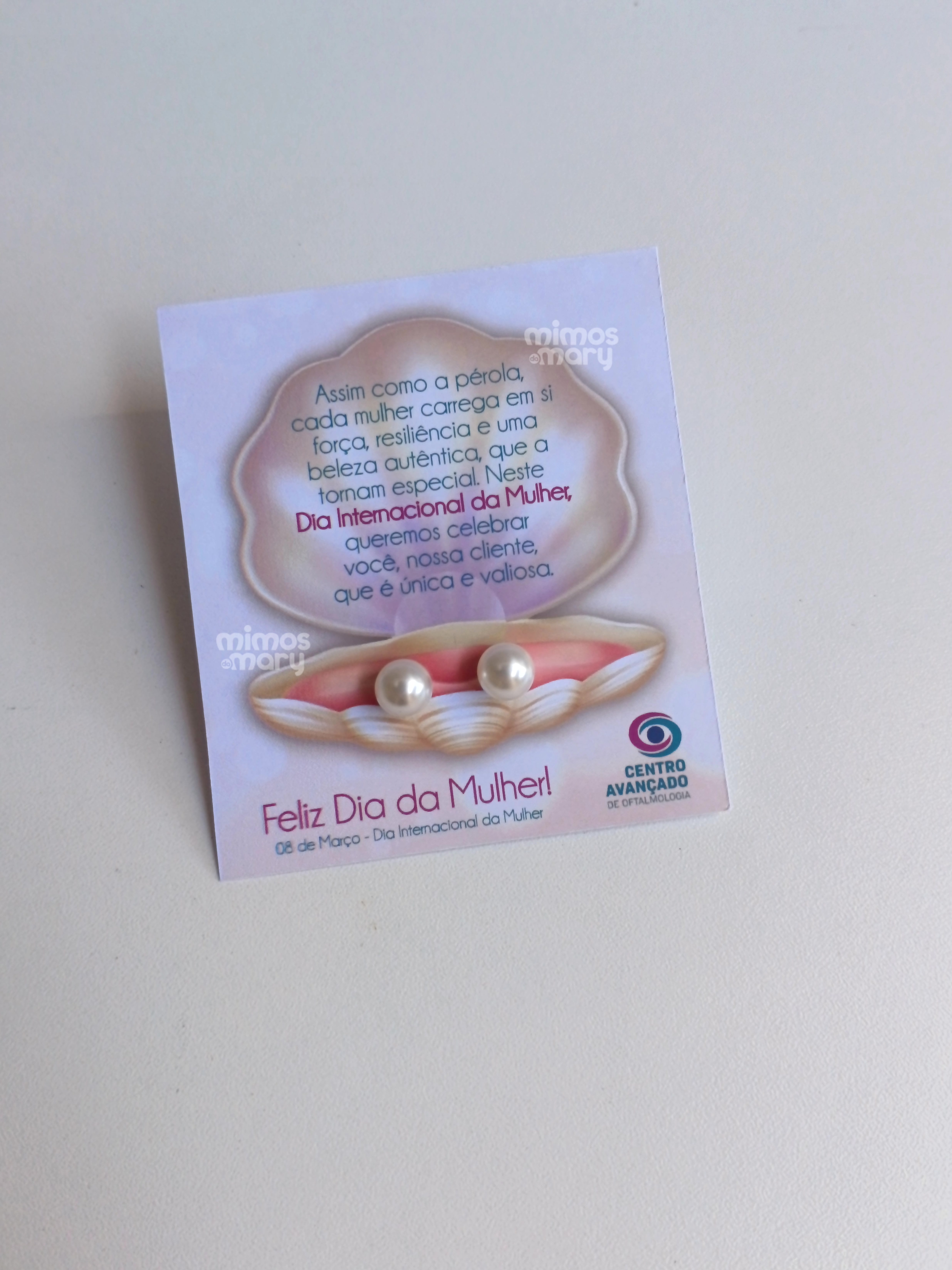 Brinco Pérola – Especial Dia da Mulher