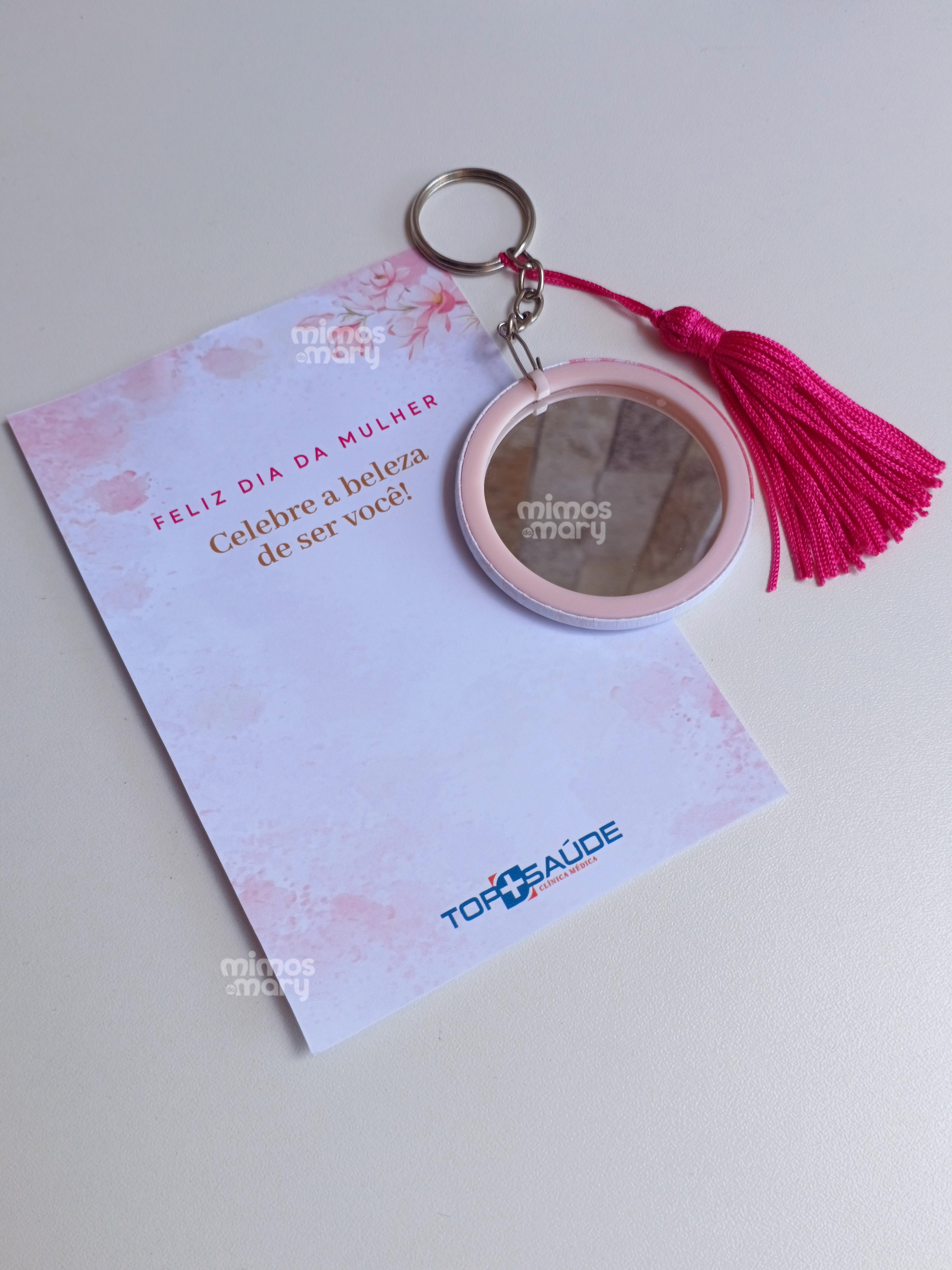Chaveiro Espelho – Especial Dia da Mulher