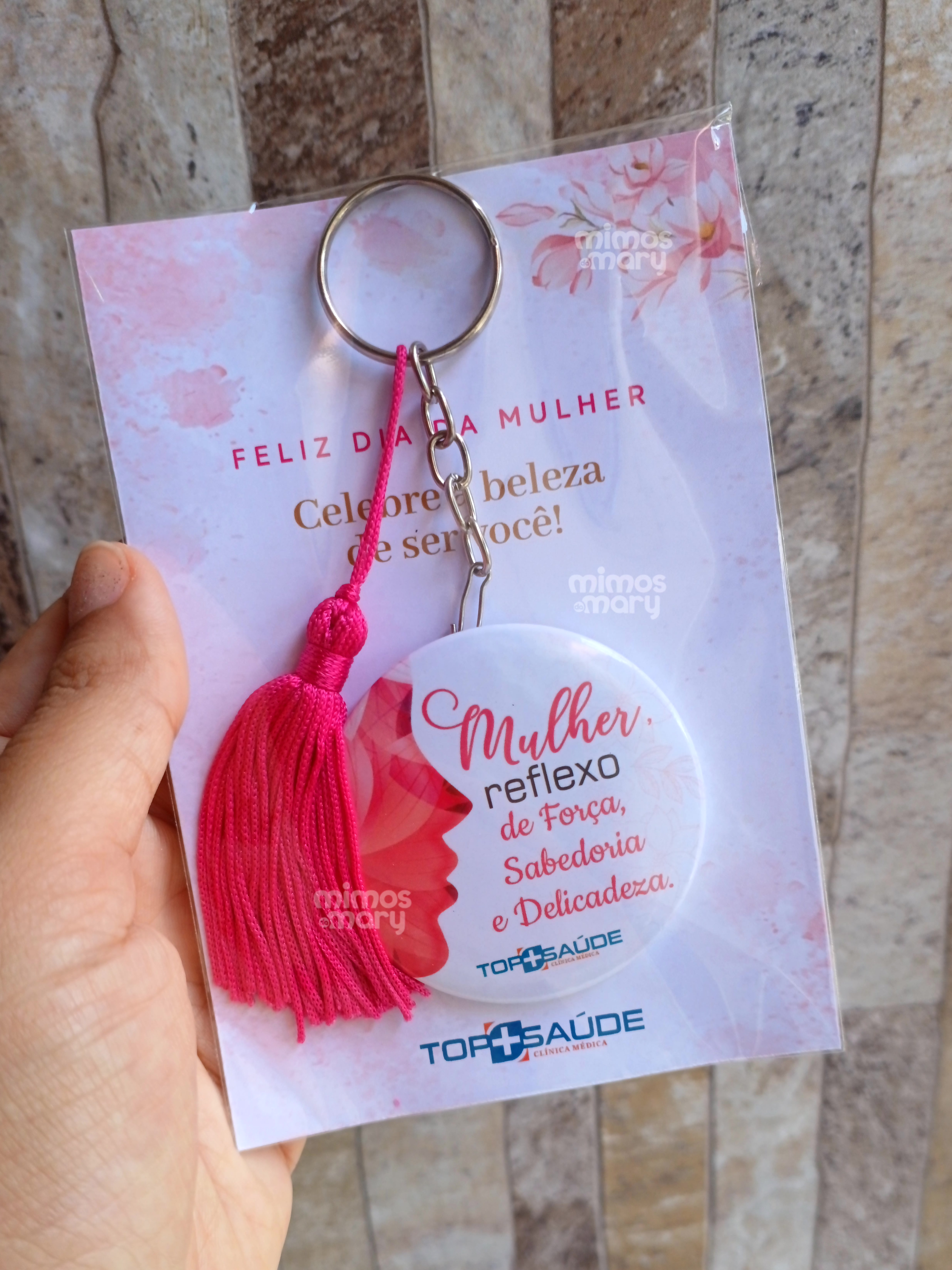 Chaveiro Espelho – Especial Dia da Mulher