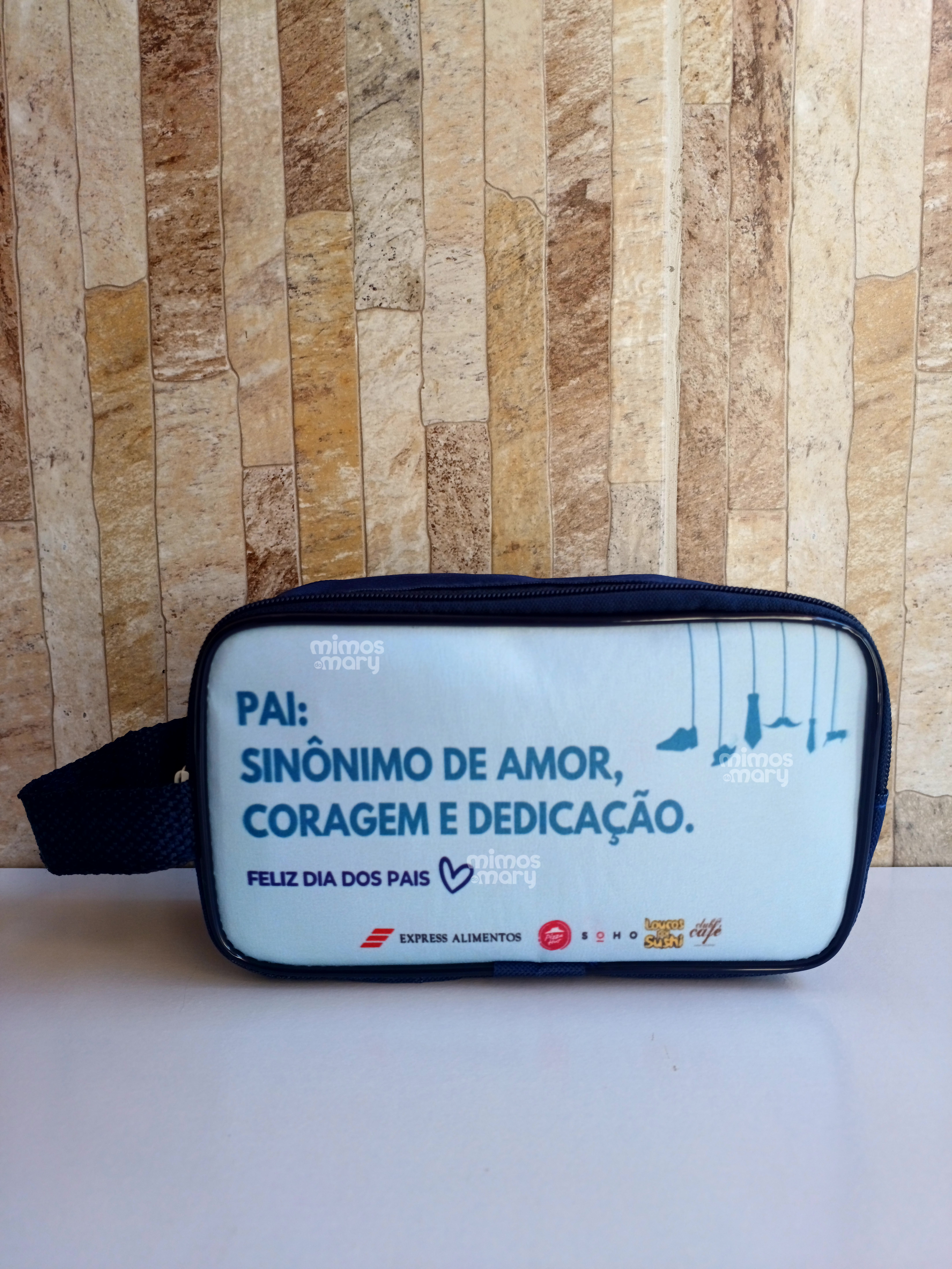 Necessaire "Amor e Dedicação" – Especial Dia dos Pais