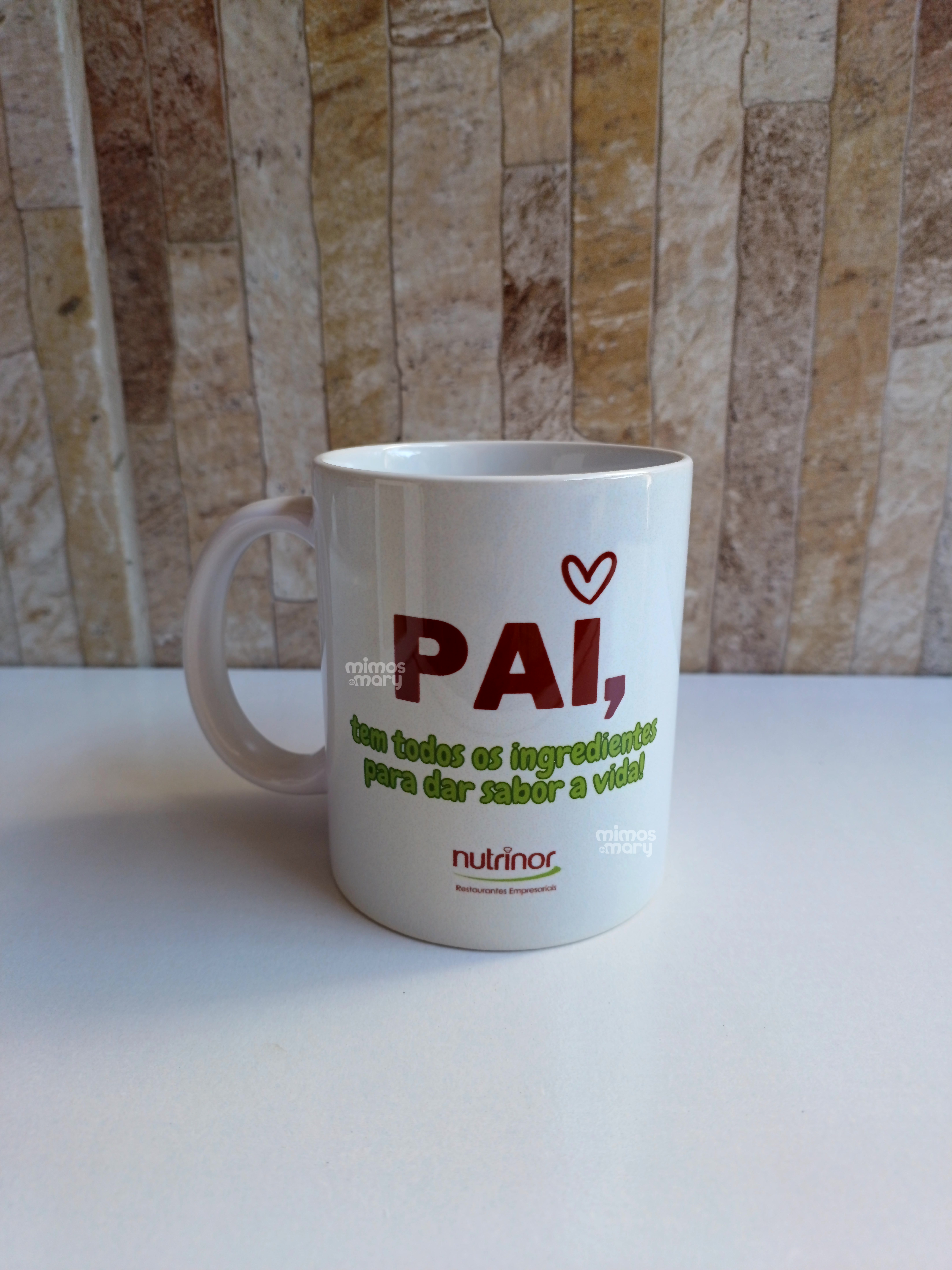 Caneca “Ingredientes de Pai”