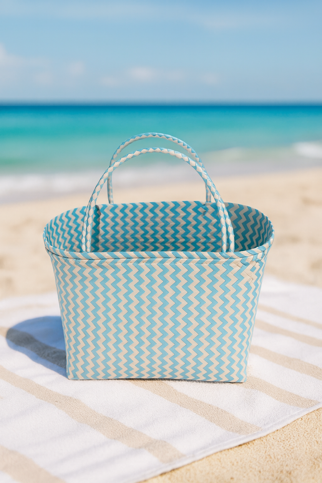 Jali Beach Bags – Handmade from Recycled Plastic