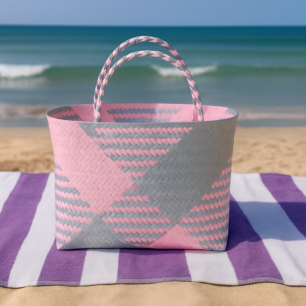 Jali Beach Bags – Handmade from Recycled Plastic