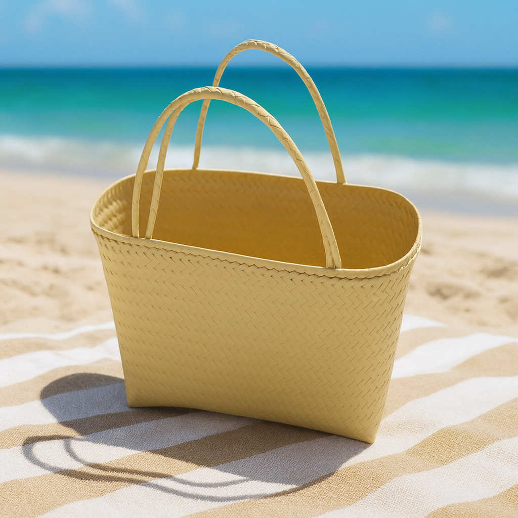 Jali Beach Bags – Handmade from Recycled Plastic