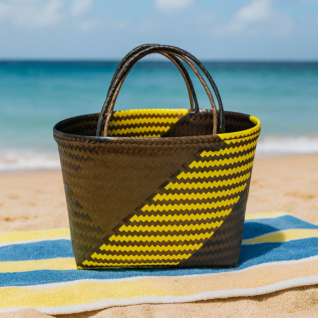 Jali Beach Bags – Handmade from Recycled Plastic