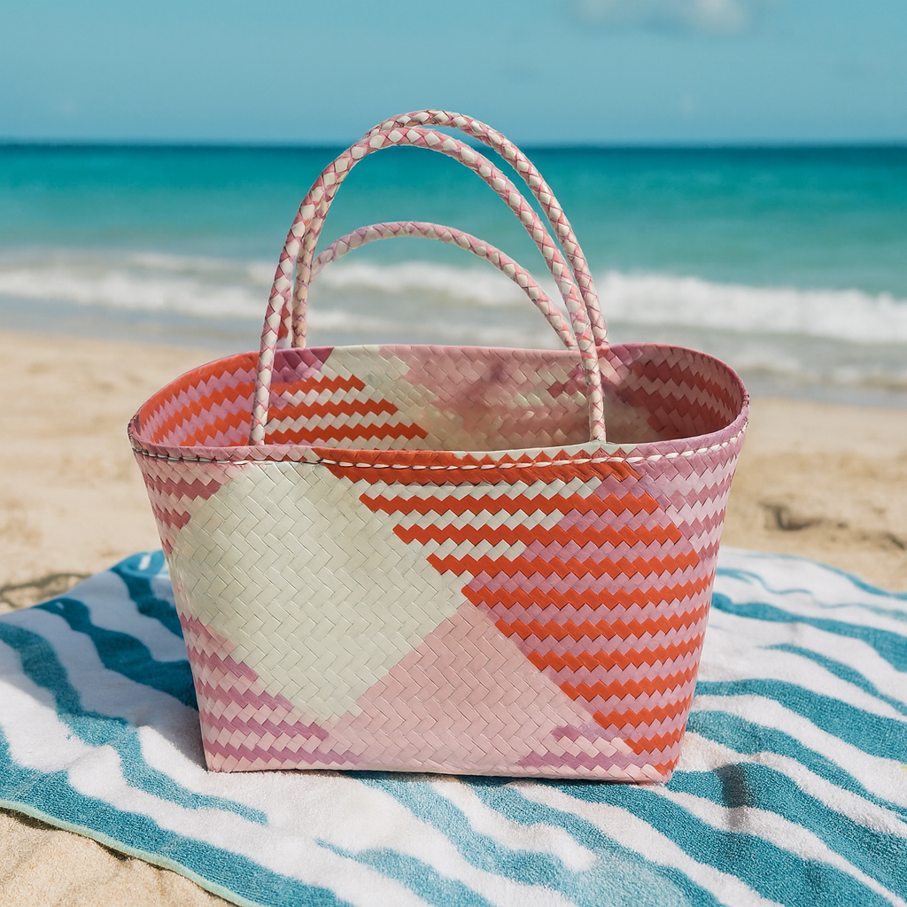 Jali Beach Bags – Handmade from Recycled Plastic