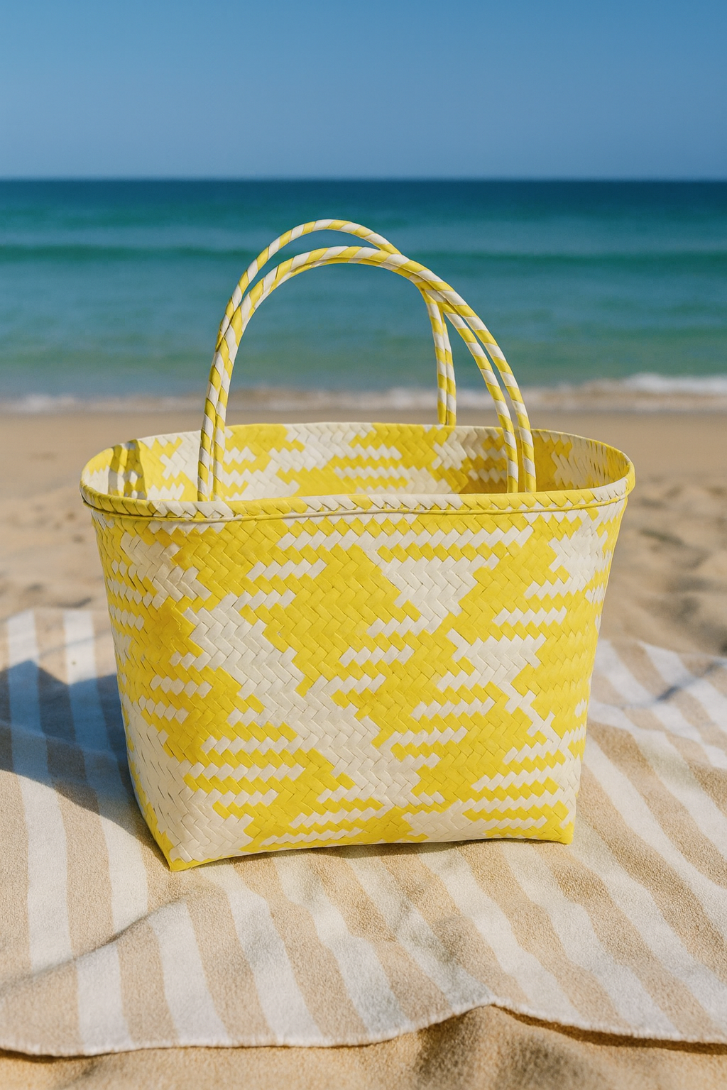 Jali Beach Bags – Handmade from Recycled Plastic