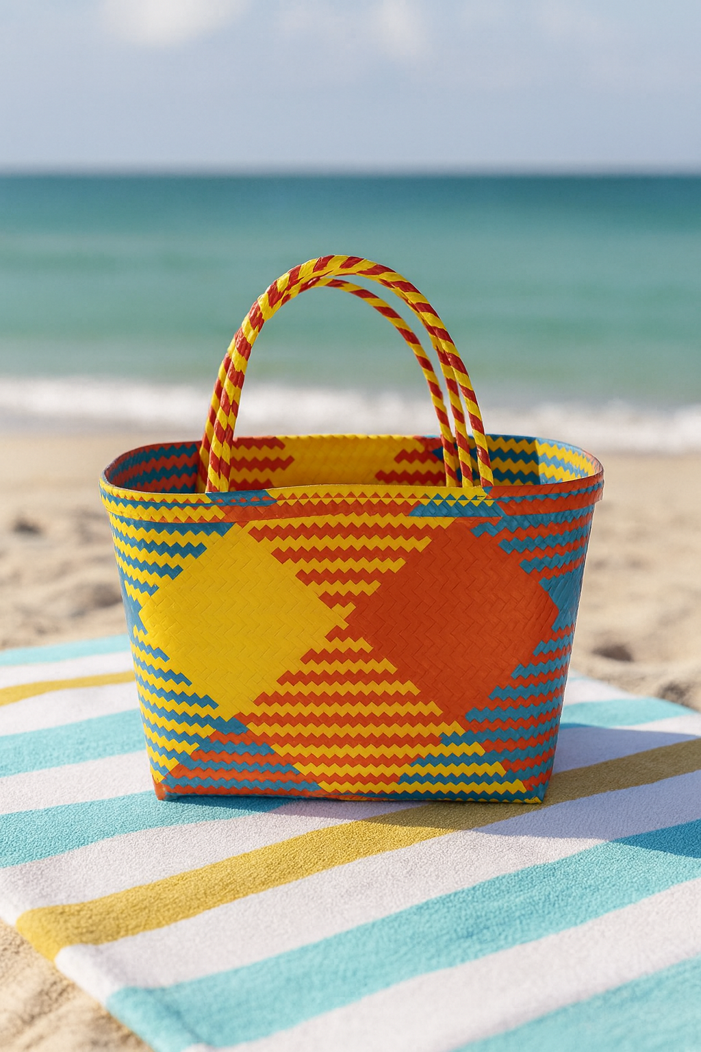 Jali Beach Bags – Handmade from Recycled Plastic
