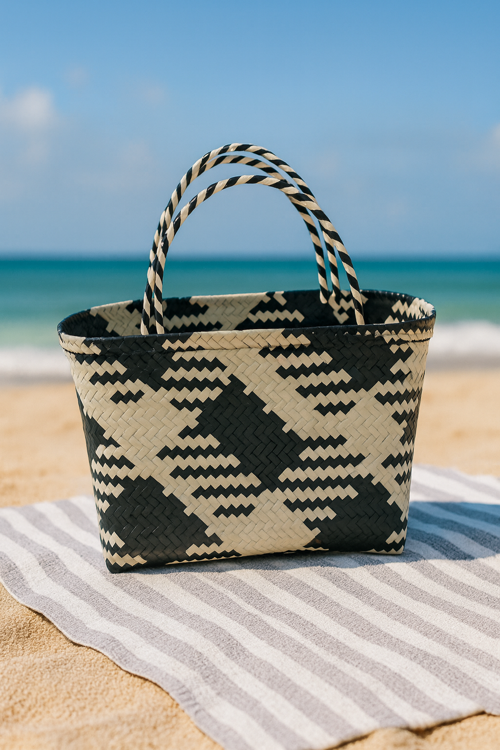 Jali Beach Bags – Handmade from Recycled Plastic