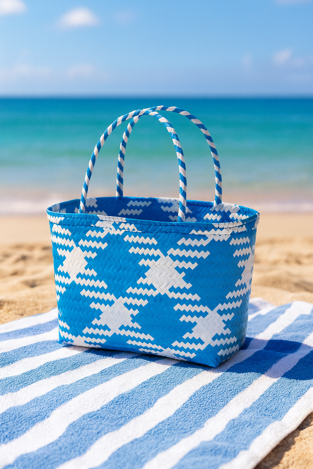 Jali Beach Bags – Handmade from Recycled Plastic