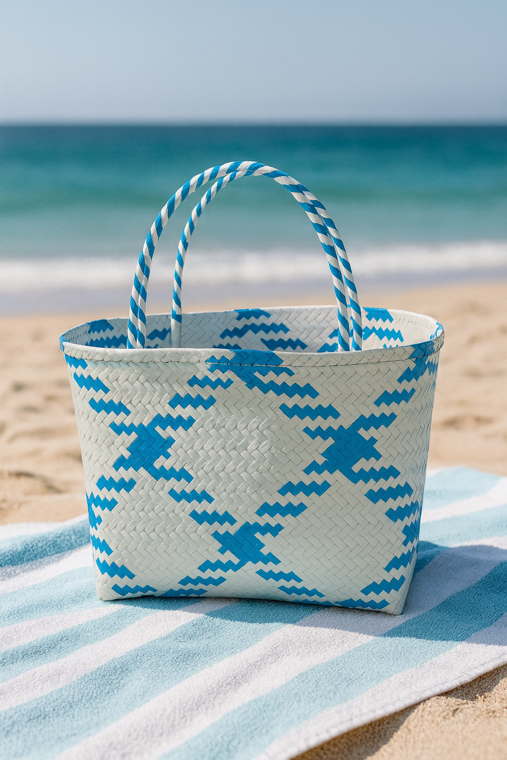 Jali Beach Bags – Handmade from Recycled Plastic