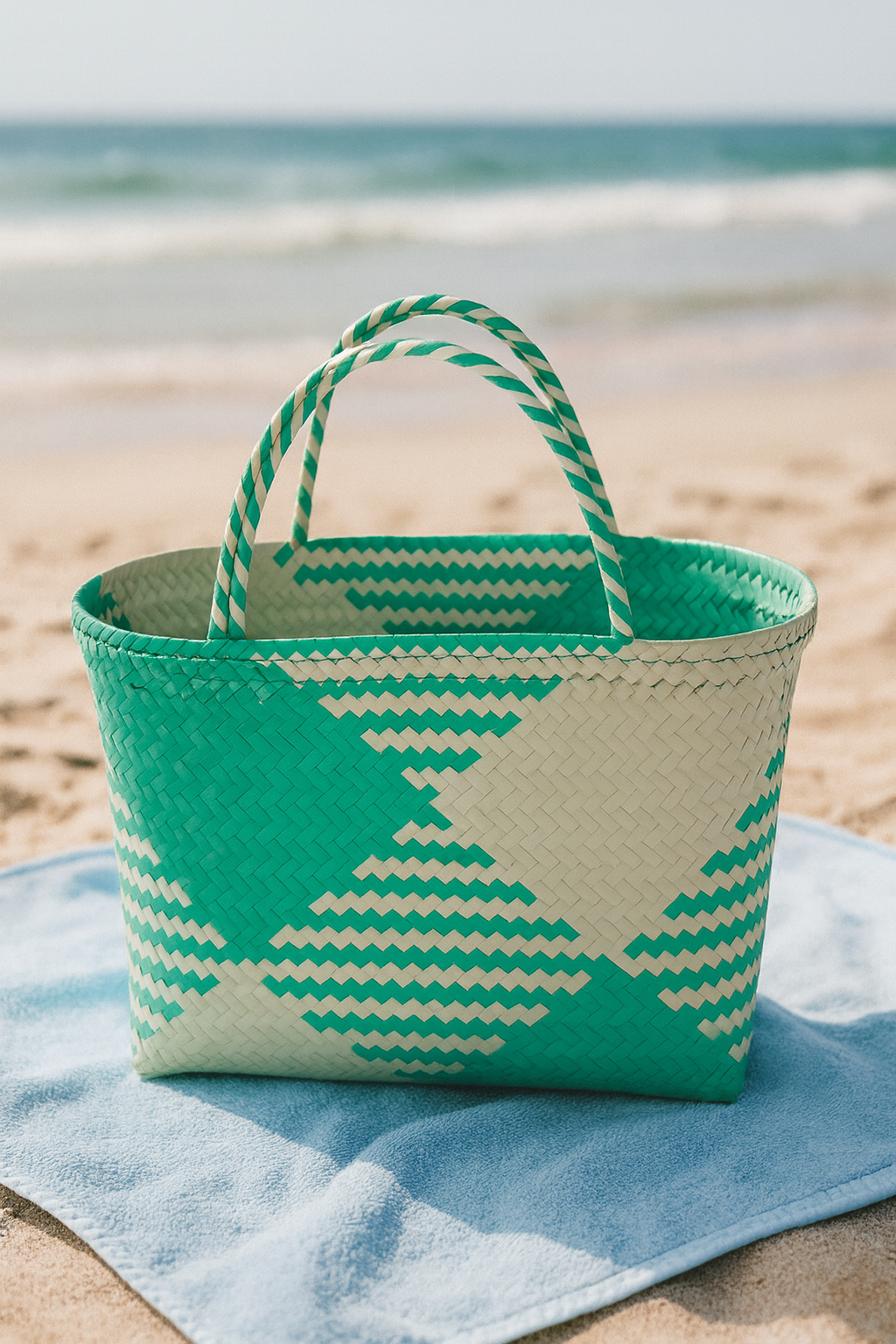 Jali Beach Bags – Handmade from Recycled Plastic