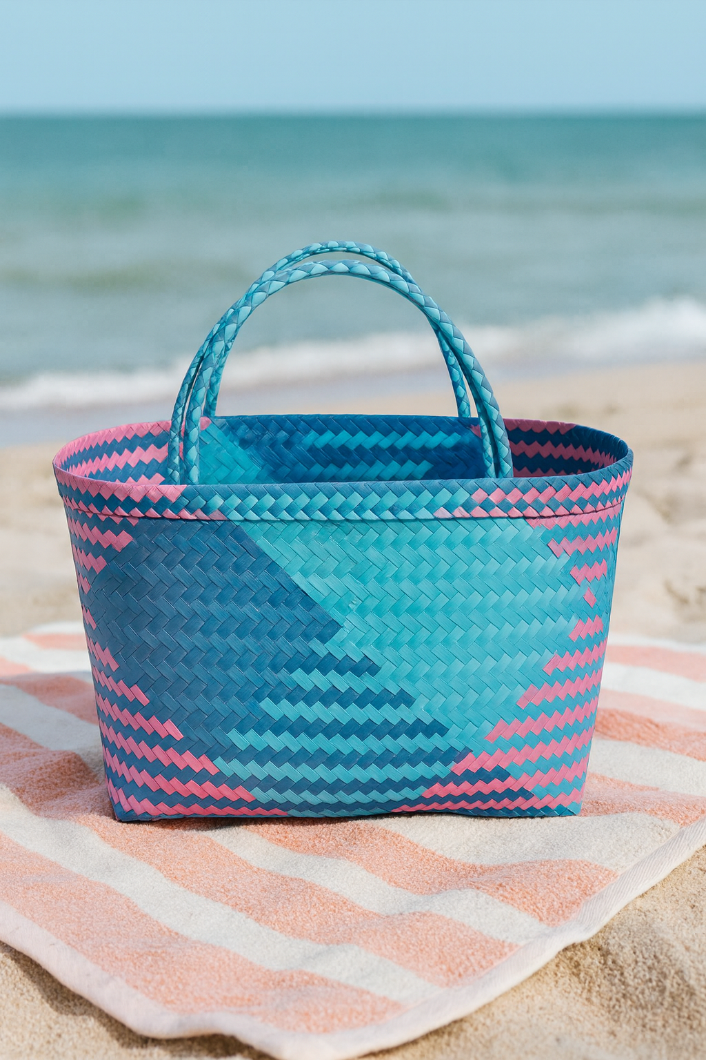 Jali Beach Bags – Handmade from Recycled Plastic
