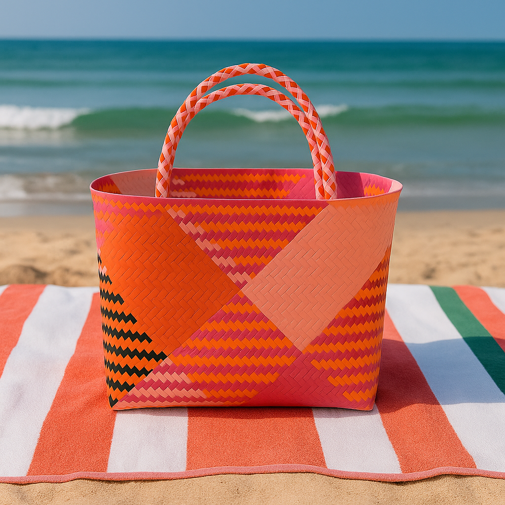 Jali Beach Bags – Handmade from Recycled Plastic