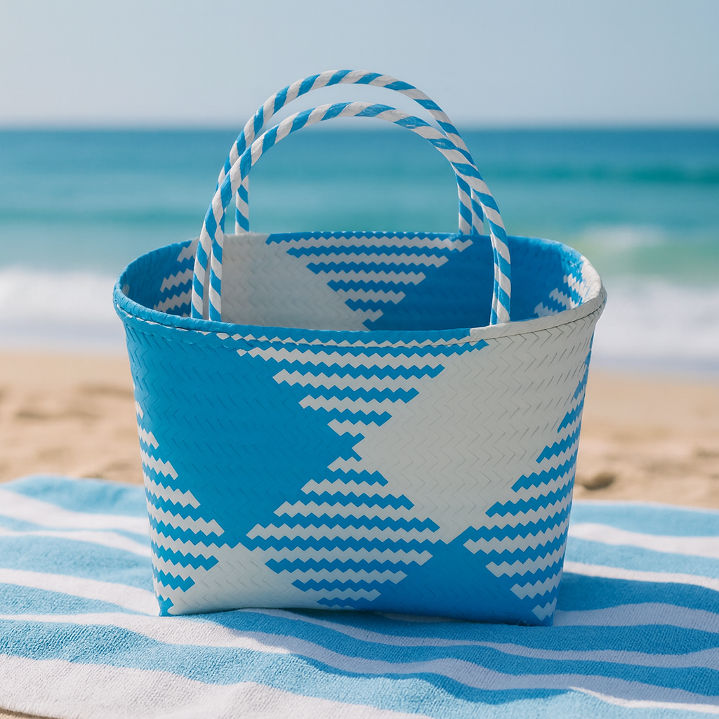 Jali Beach Bags – Handmade from Recycled Plastic