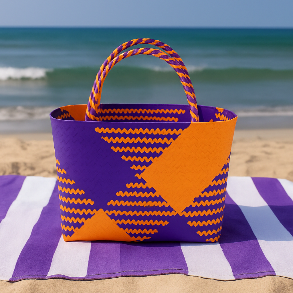Jali Beach Bags – Handmade from Recycled Plastic