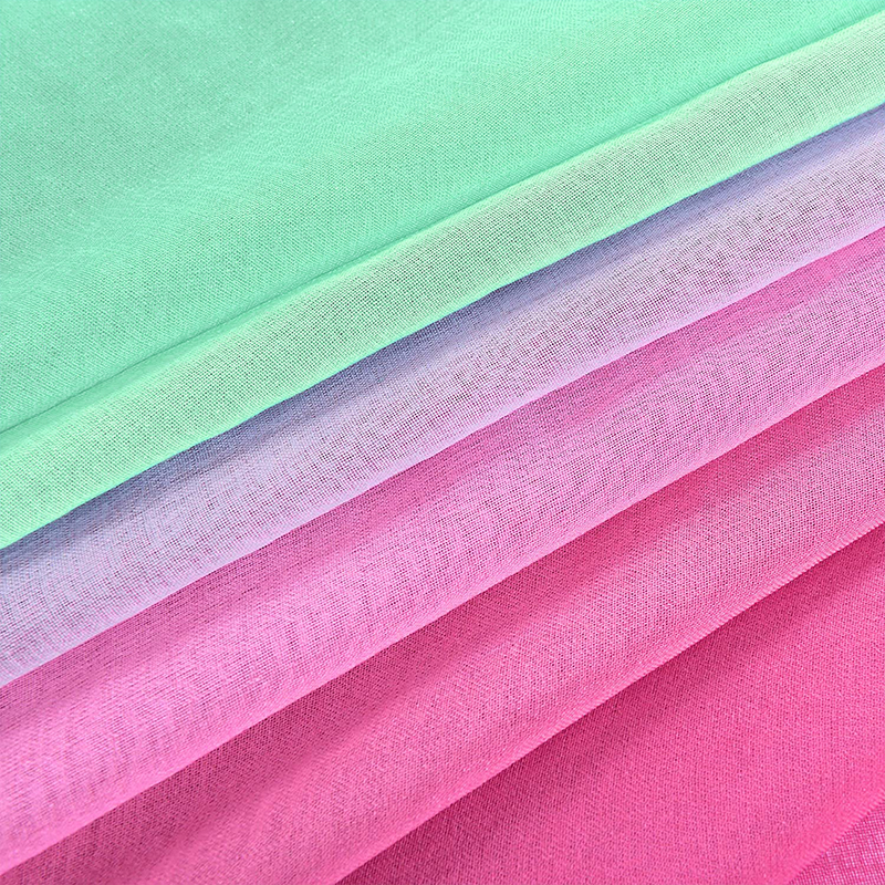 Plain Solid Fade Color Simple Polyester Semi-Transparent Light Filtering Sheer Curtains , Soft Smooth Lightweight Sheer Panels Drapes Curtains for Bedroom Living Room Office Home Decor