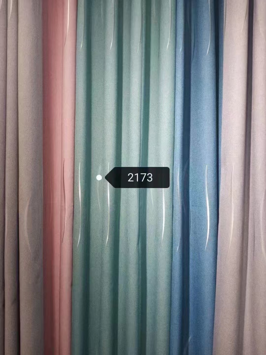 【TY-ZZMTH】Cheap Linen Jacquard Floral Pattern Blackout Curtain Fabric, Simple Style Customizable Living Room Bedroom Curtains