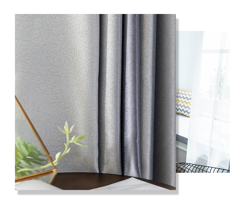 【ZY-JJYT】Vertical Stripe Jacquard Simple Blackout Curtain Fabric, Soundproof Modern Style Customizable Living Room Bedroom Curtains