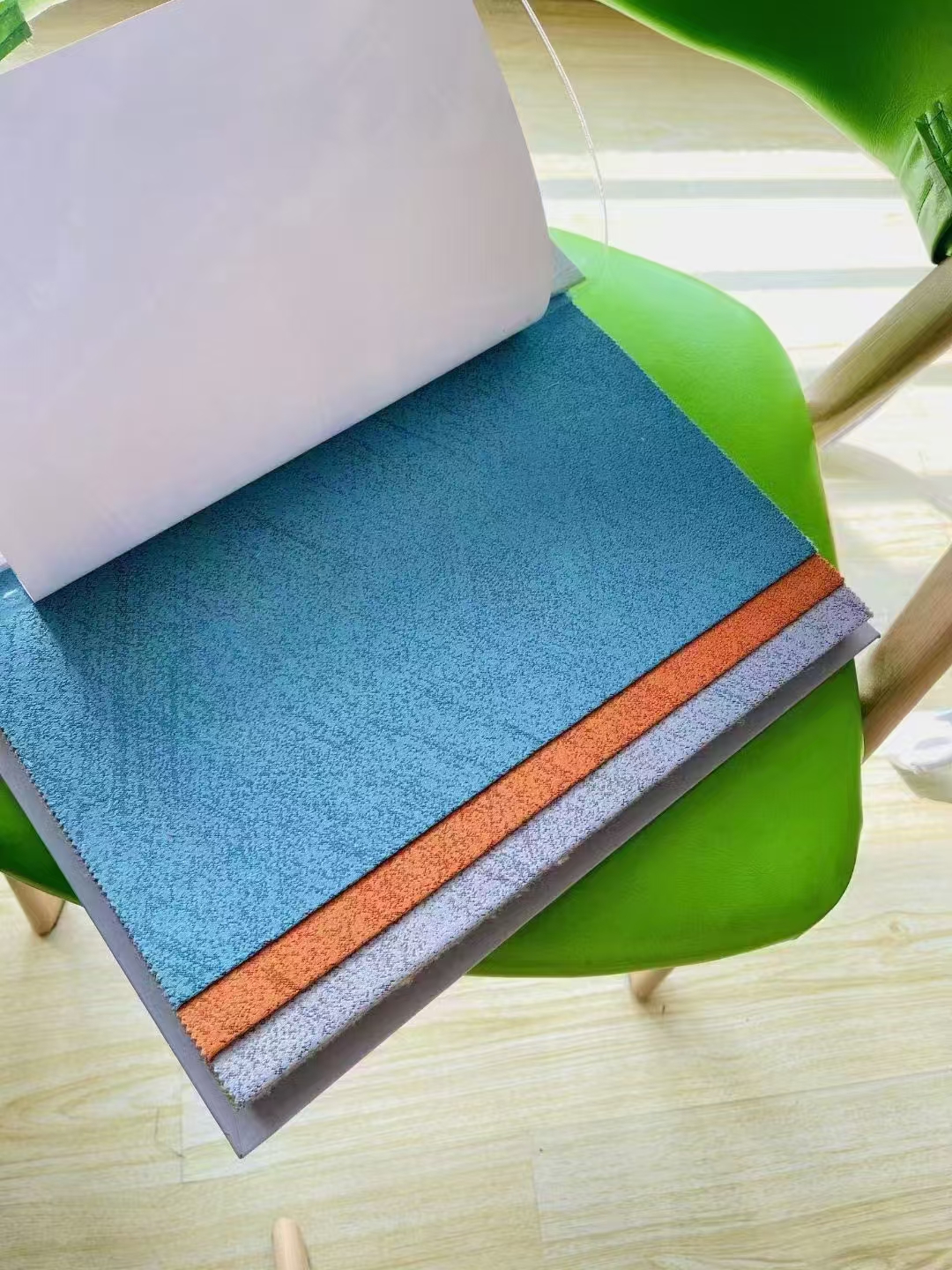 【SY-2110】 Solid Color Jacquard Simple Line Texture Composite Simple 100% Full Blackout Curtain Fabric,Soundproof Modern Style Customizable Living Room Bedroom Curtains