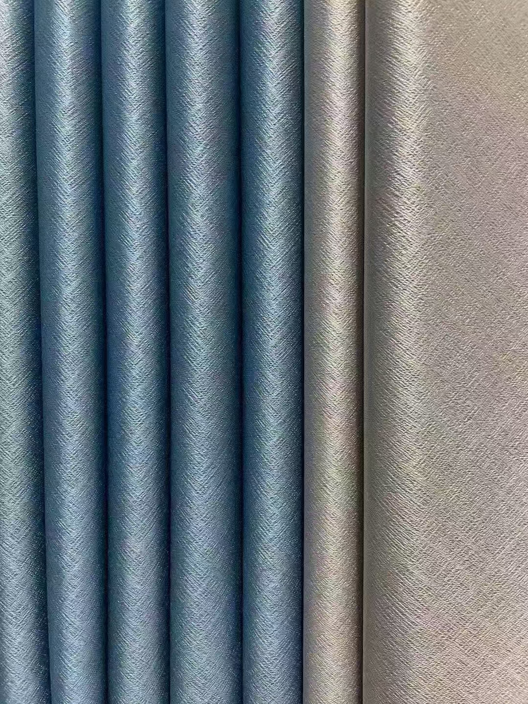 【HL-BLG】Rhombic Shaped Blackout Embossed Sound Insulating Polyester Curtain Fabric, Drapes Curtain Fabrics for Bedroom Living Room Office Home Decor