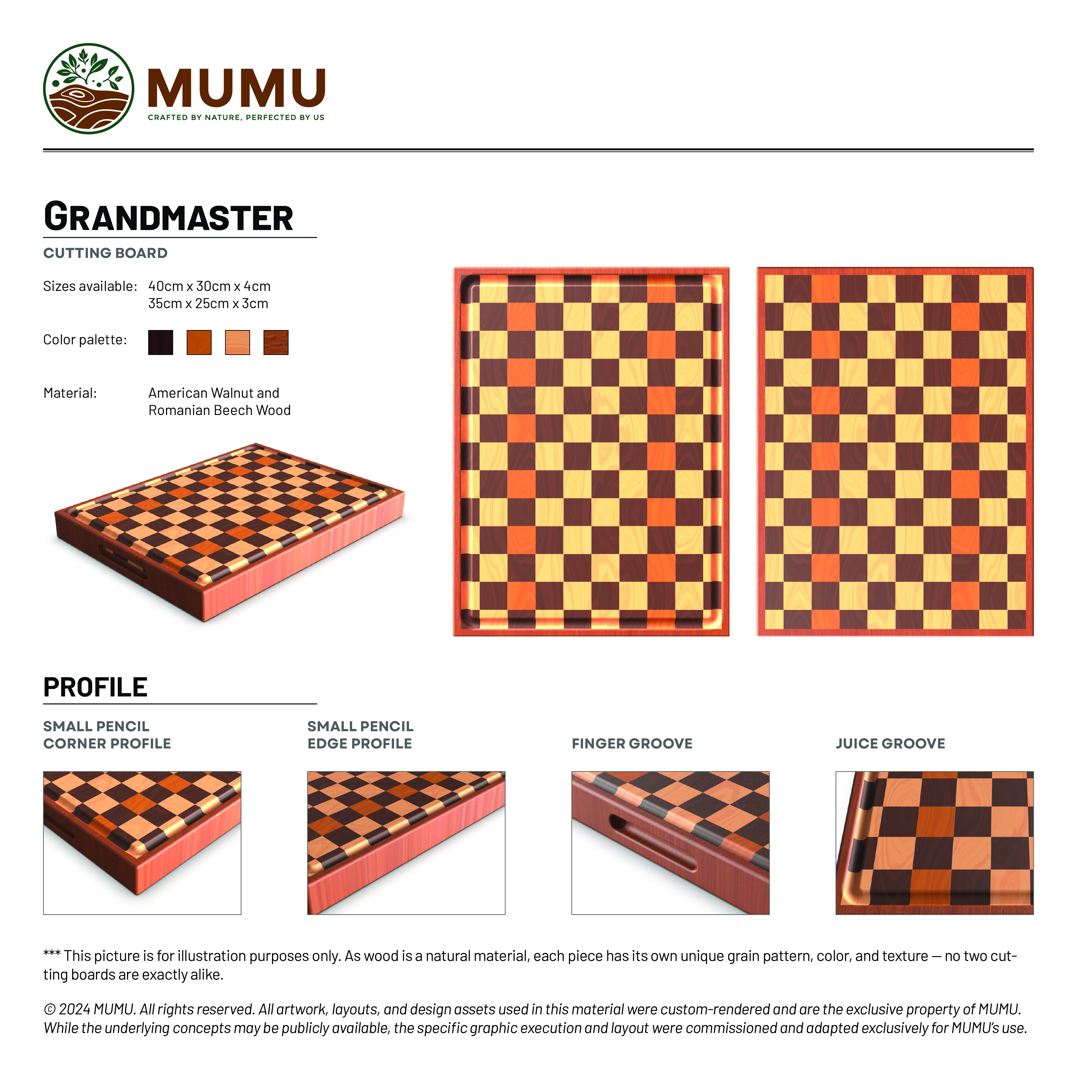 Grandmaster Cutting Board