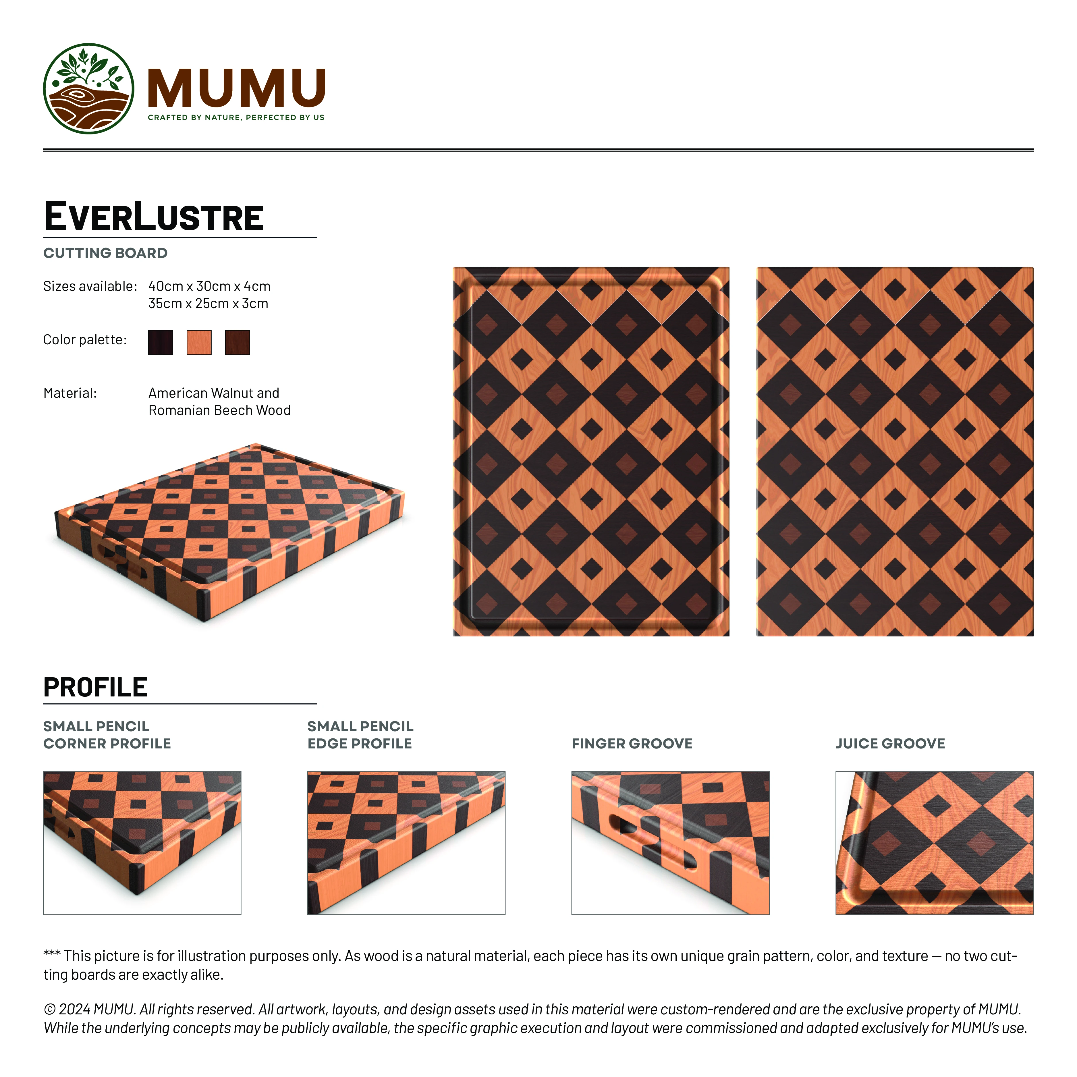 EverLustre Cutting Board