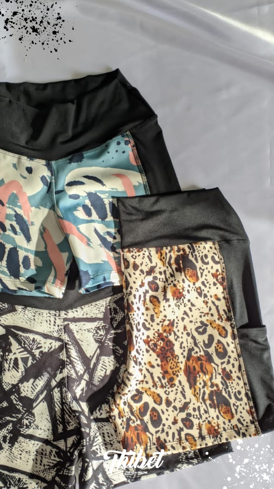 Calzas cortas convinadas