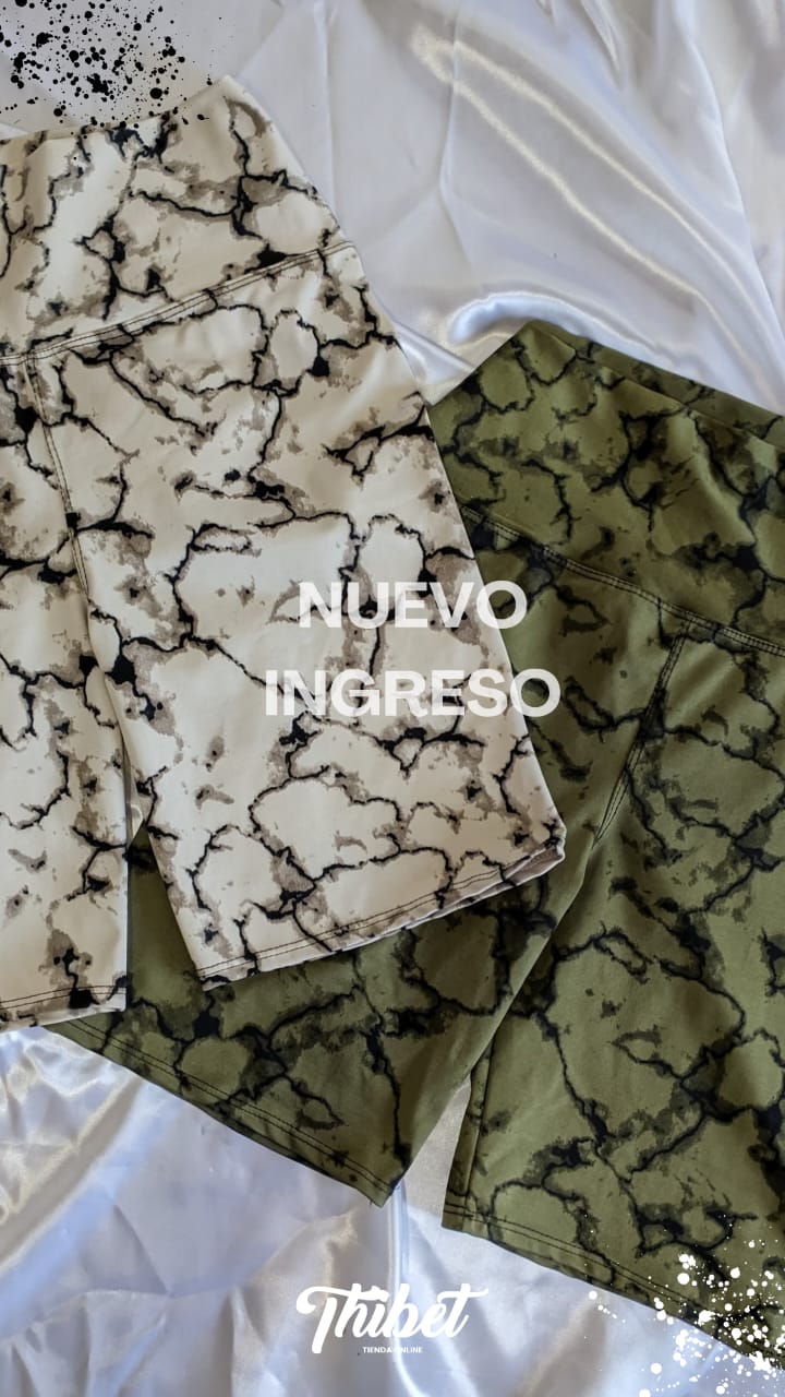 Calzas cortas convinadas