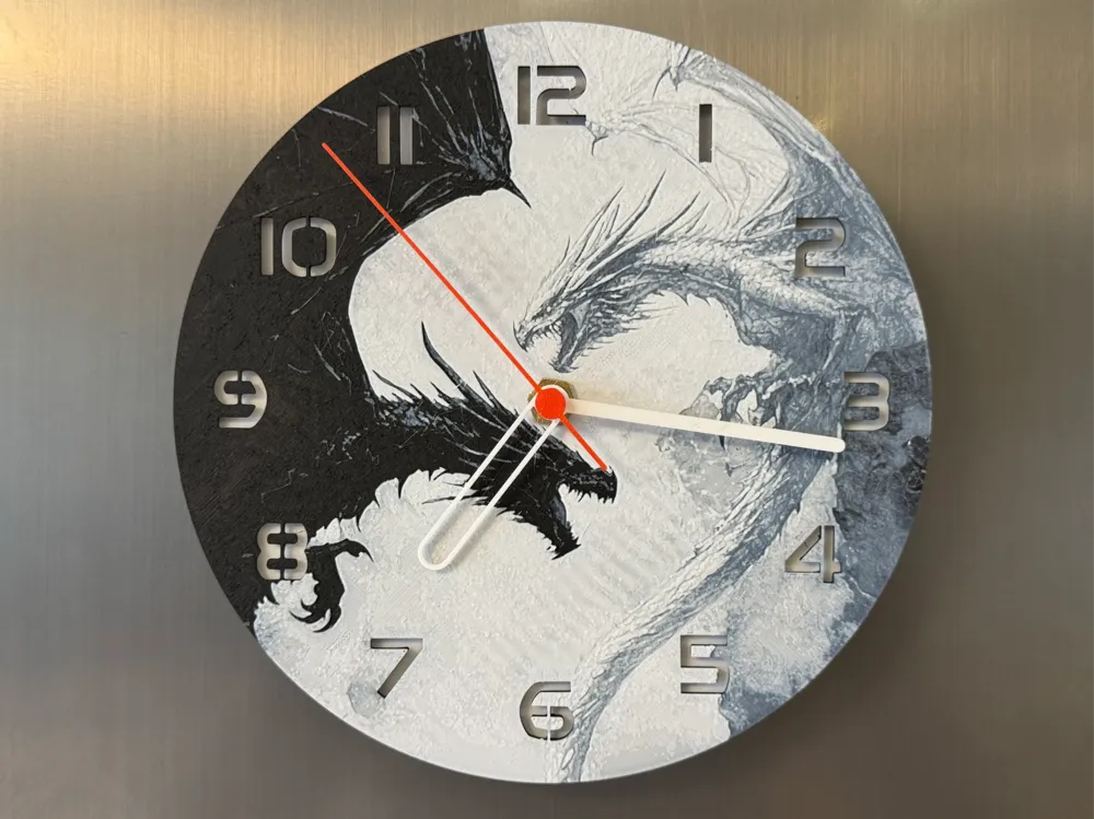 Horloge murale Dragon 245 mm