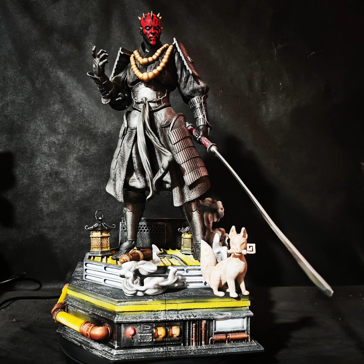 Figurine samouraï Dark Maul 1/5è