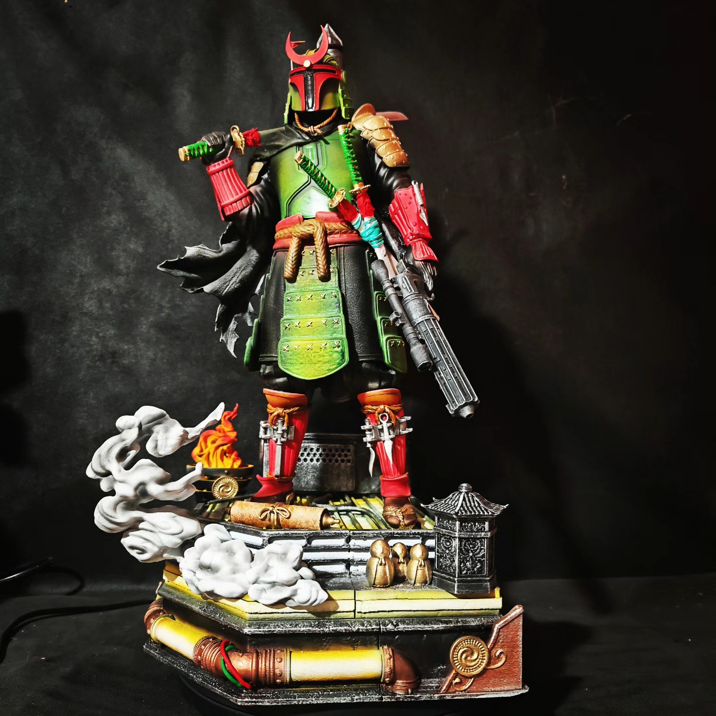 Figurine samouraï Boba Fett 1/5è