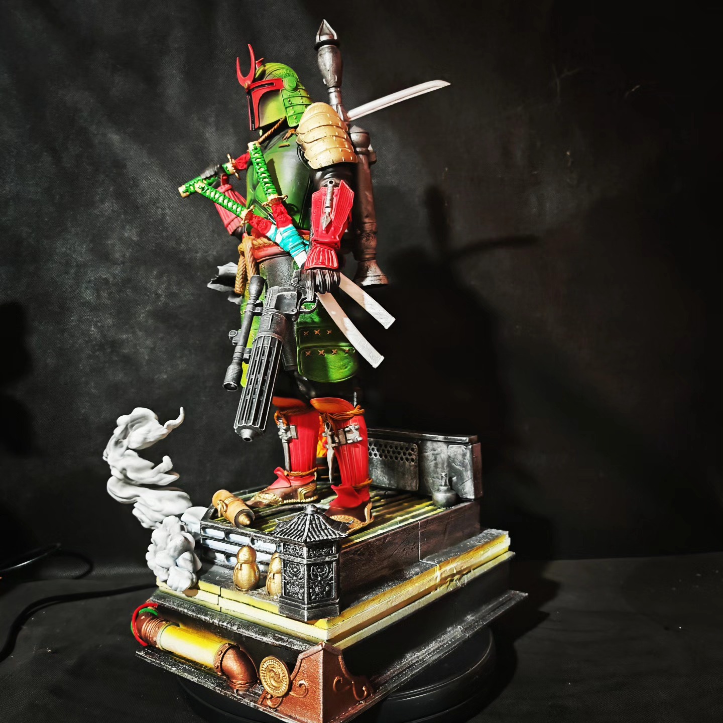 Figurine samouraï Boba Fett 1/5è
