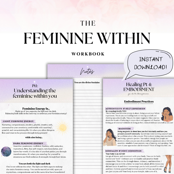 The Feminine Within Workbook