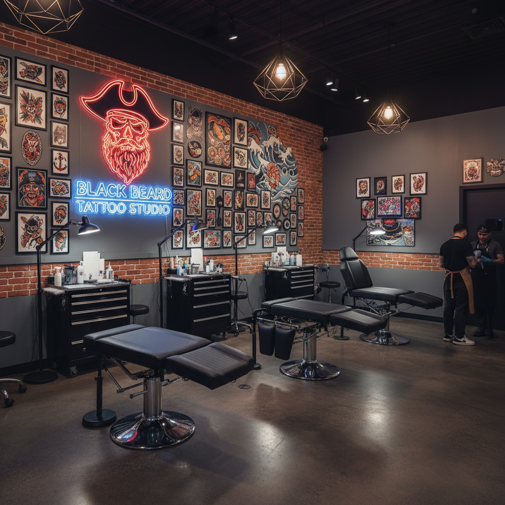 ✨ Black Beard Tattoo Studio 🎨
