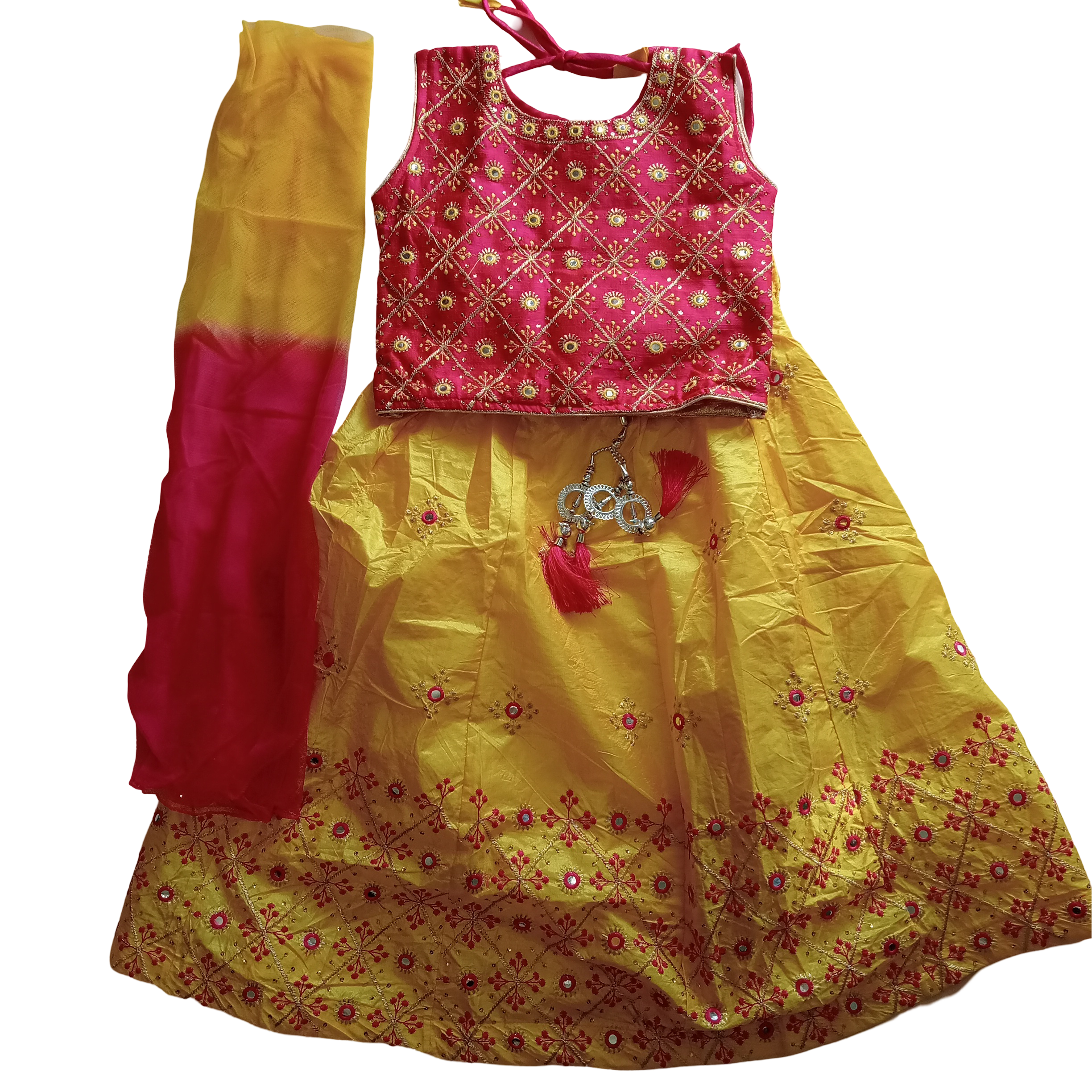 Girls lengha choli for special occasions 28 (7-8ys)  32 (9-10ys)