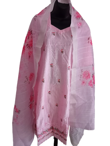 Pink Traditional Salwar Suit Size 46