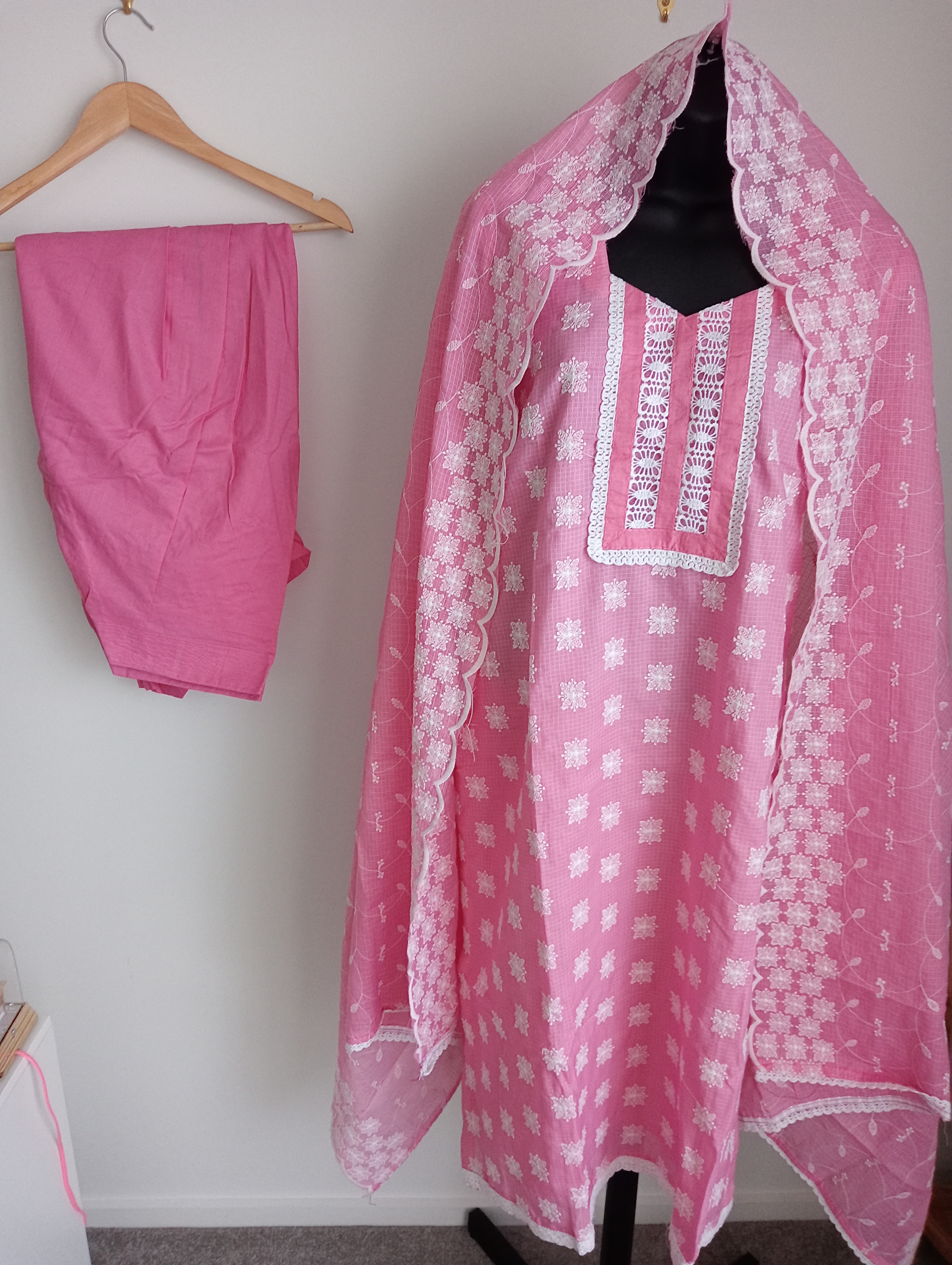Traditional Pink Salwar suit size 44