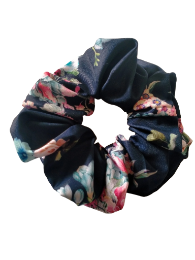 Floral Hair Scrunchie