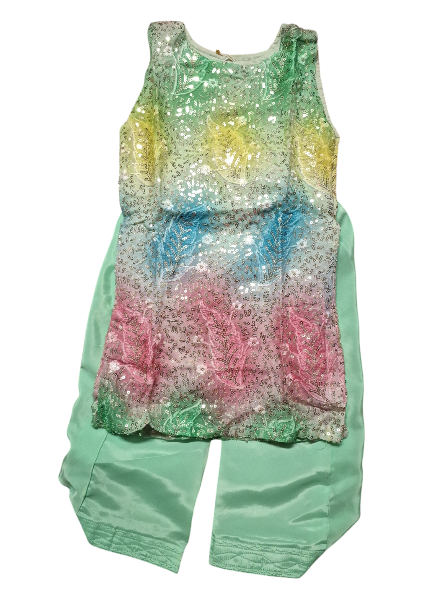 Colorful / Multicolor Traditional Dress, Size 18 (18-24 months)