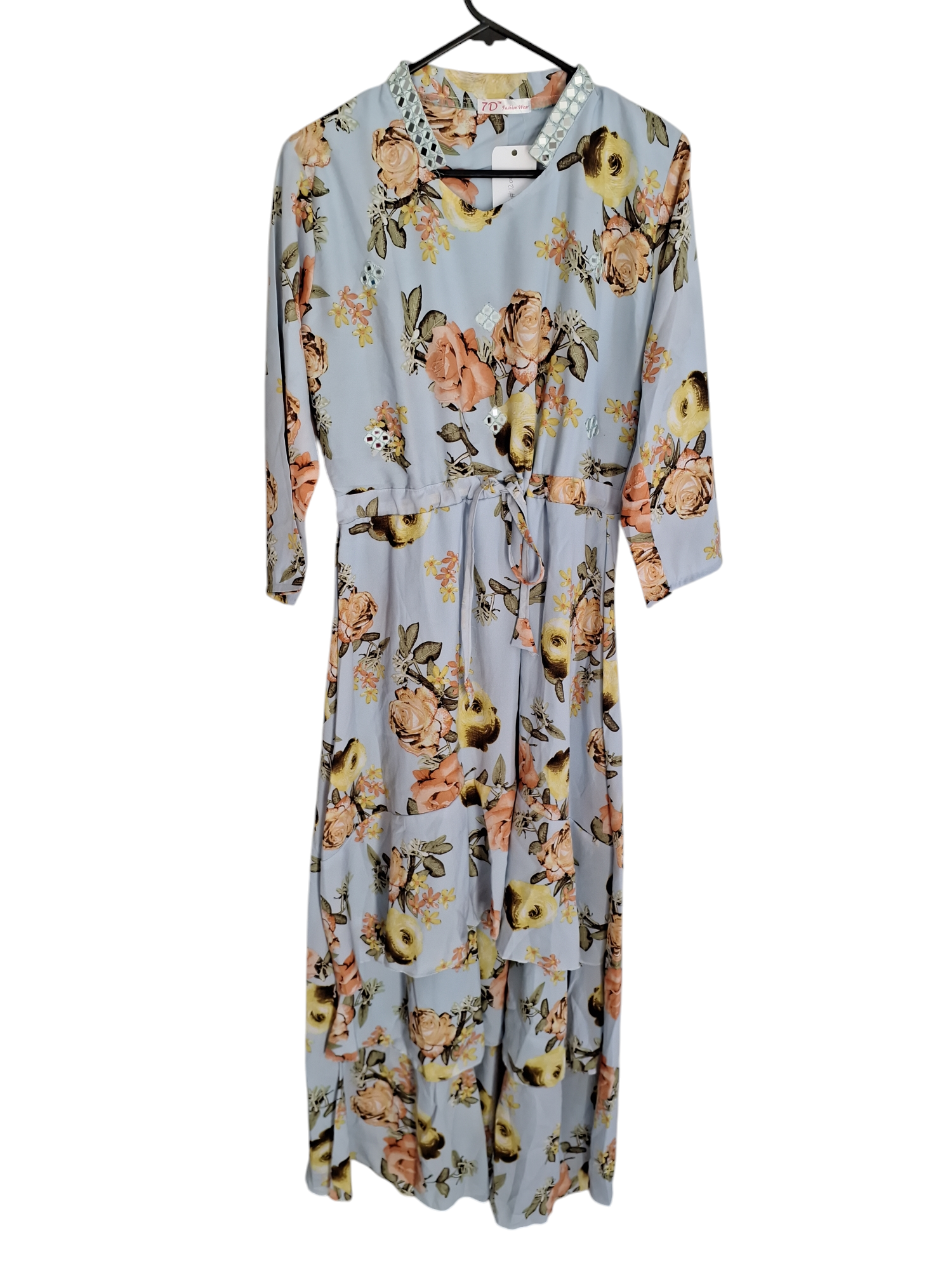 Floral Maxi Dress, size 40